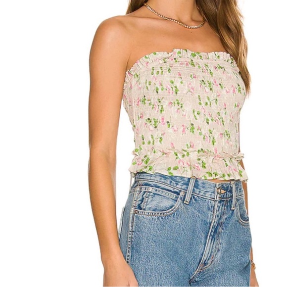 LPA Camera Top in Vanessa Floral Print - Picture 4 of 5